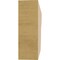 Ekena Millwork 2in. W x 6in. H x 12in. L Crestline Woodgrain TimberThane Rafter Tail, Primed Tan RFTUR02X06X12CRERCPR - alternate 5